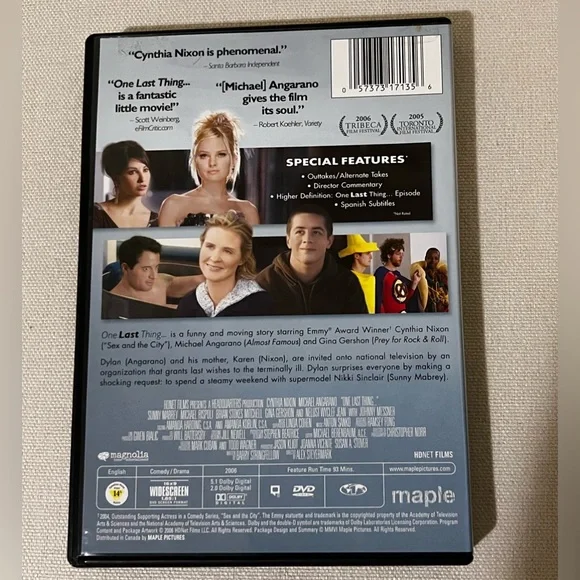One Last Thing DVD - Picture 2 of 4